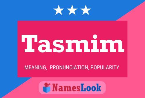 Tasmim Namensposter