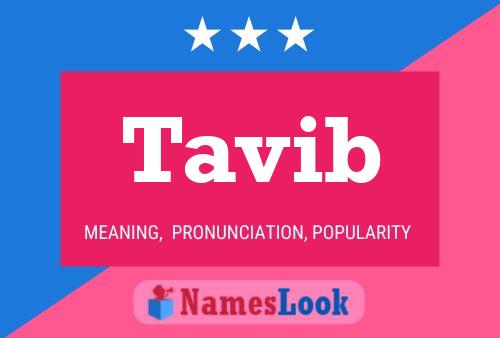 Tavib Namensposter