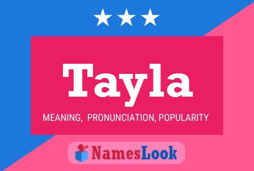 Tayla Namensposter