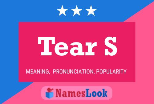 Tear S Namensposter