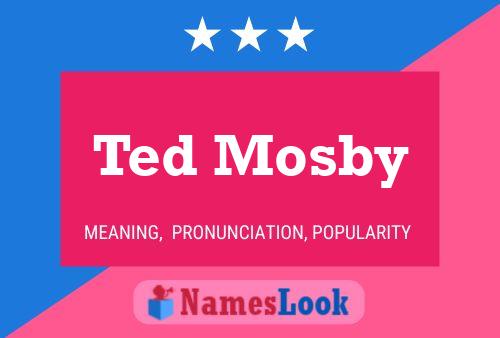 Ted Mosby Namensposter