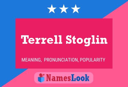 Terrell Stoglin Namensposter