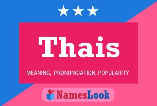 Thais Namensposter