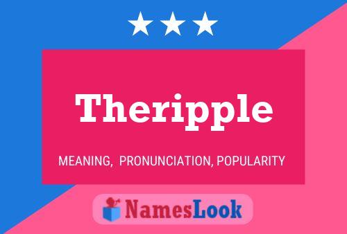 Theripple Namensposter