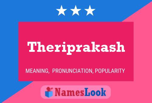 Theriprakash Namensposter