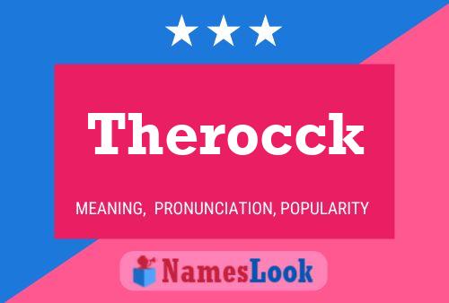 Therocck Namensposter