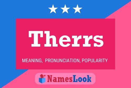 Therrs Namensposter