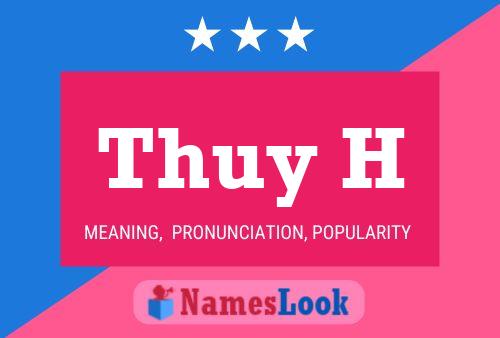 Thuy H Namensposter