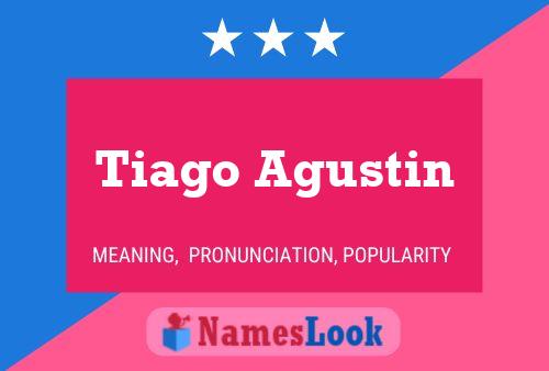 Tiago Agustin Namensposter