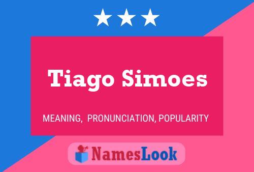 Tiago Simoes Namensposter