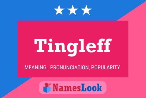 Tingleff Namensposter