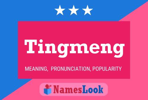 Tingmeng Namensposter