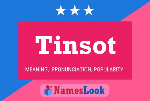 Tinsot Namensposter