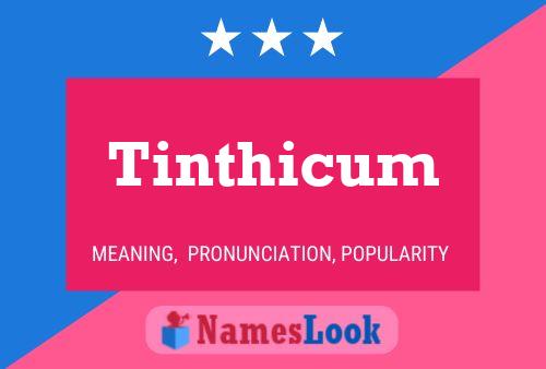 Tinthicum Namensposter