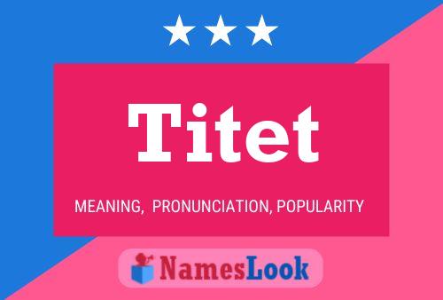 Titet Namensposter