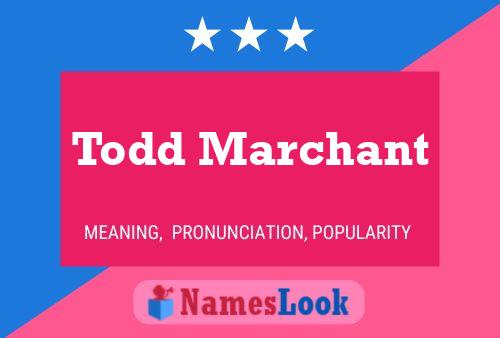 Todd Marchant Namensposter