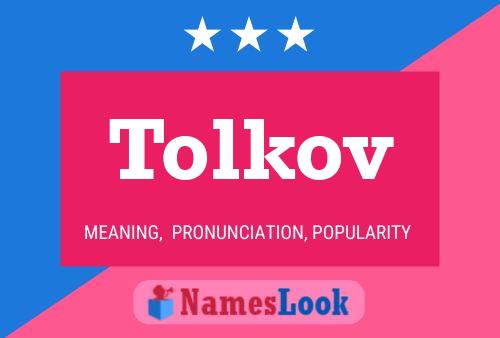 Tolkov Namensposter