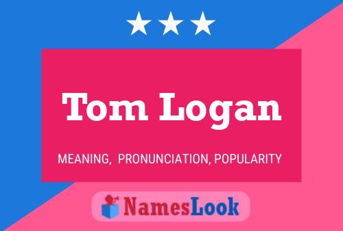 Tom Logan Namensposter