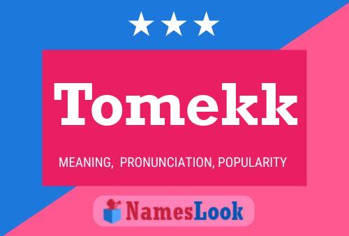 Tomekk Namensposter