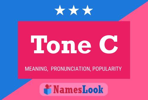 Tone C Namensposter