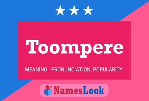 Toompere Namensposter