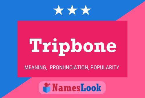 Tripbone Namensposter