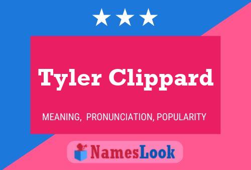 Tyler Clippard Namensposter