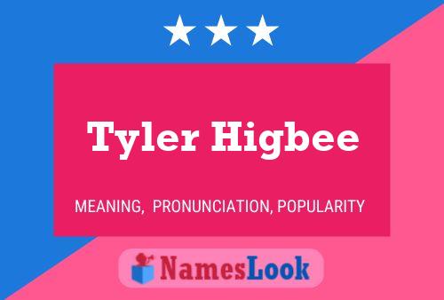 Tyler Higbee Namensposter