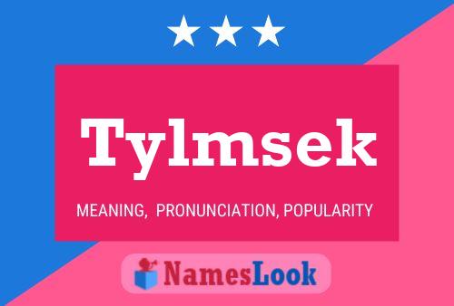 Tylmsek Namensposter