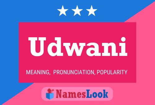 Udwani Namensposter