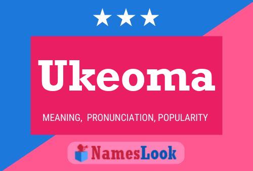 Ukeoma Namensposter