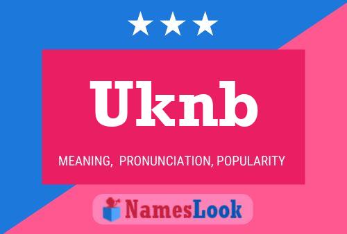 Uknb Namensposter