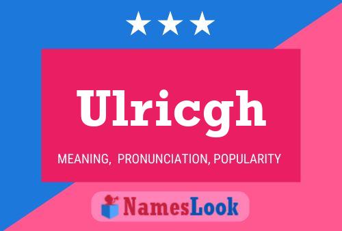 Ulricgh Namensposter