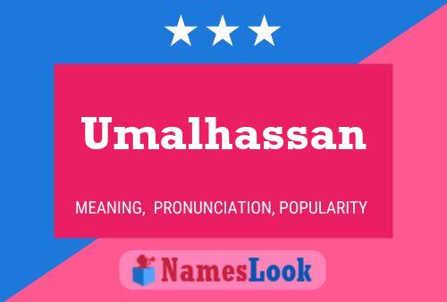 Umalhassan Namensposter