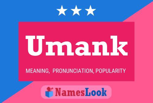 Umank Namensposter