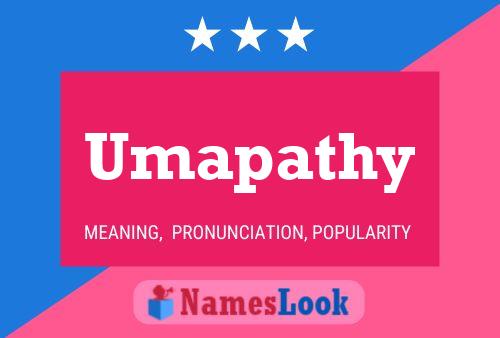 Umapathy Namensposter