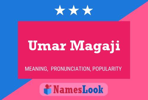 Umar Magaji Namensposter