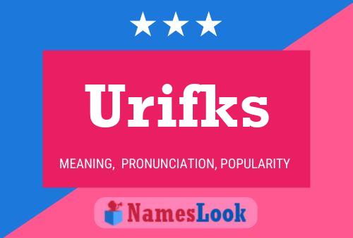 Urifks Namensposter