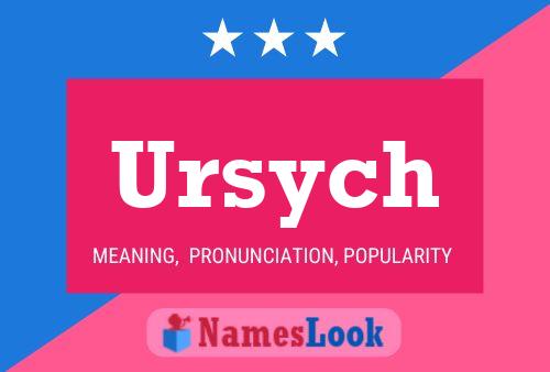 Ursych Namensposter