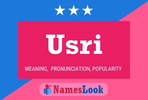 Usri Namensposter