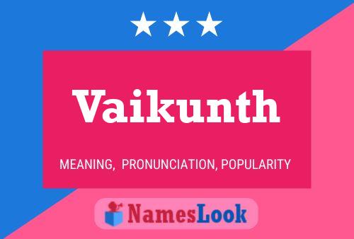 Vaikunth Namensposter