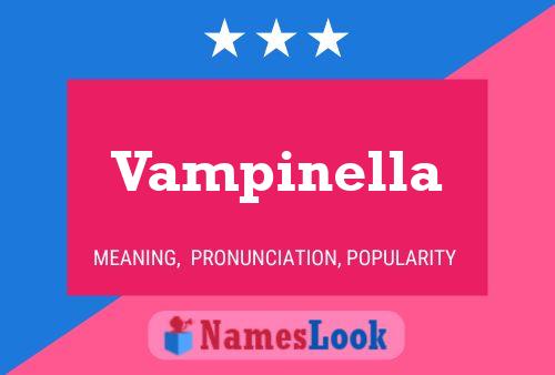 Vampinella Namensposter