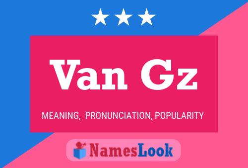 Van Gz Namensposter