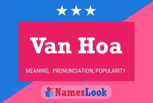 Van Hoa Namensposter