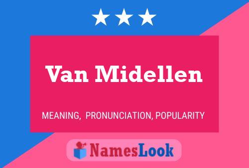 Van Midellen Namensposter