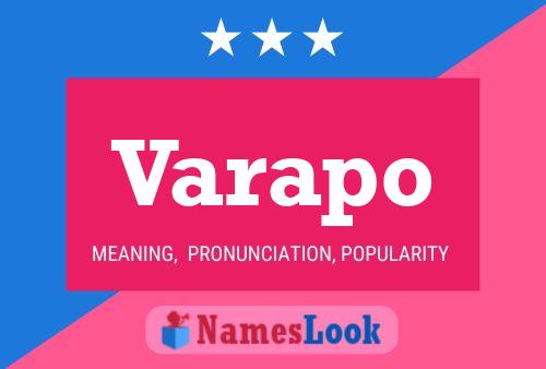 Varapo Namensposter