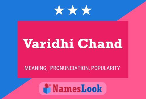 Varidhi Chand Namensposter