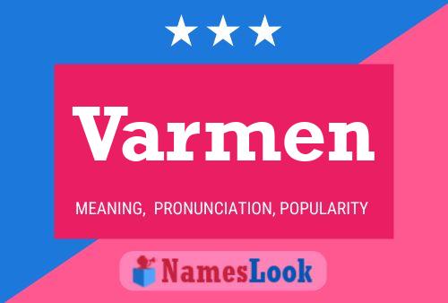 Varmen Namensposter