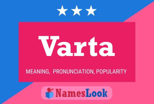 Varta Namensposter