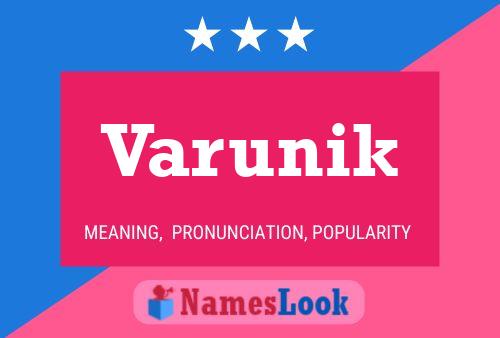 Varunik Namensposter